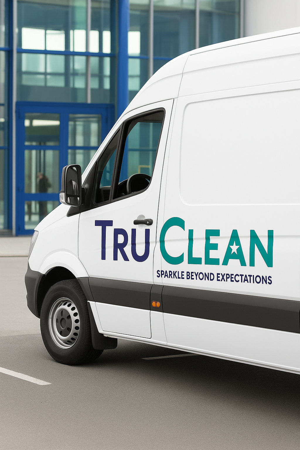TruClean service van